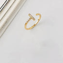 Elegance meets strength in our gold-plated and silver ring, a captivating addition to your ensemble from our exquisite jewellery collection. 