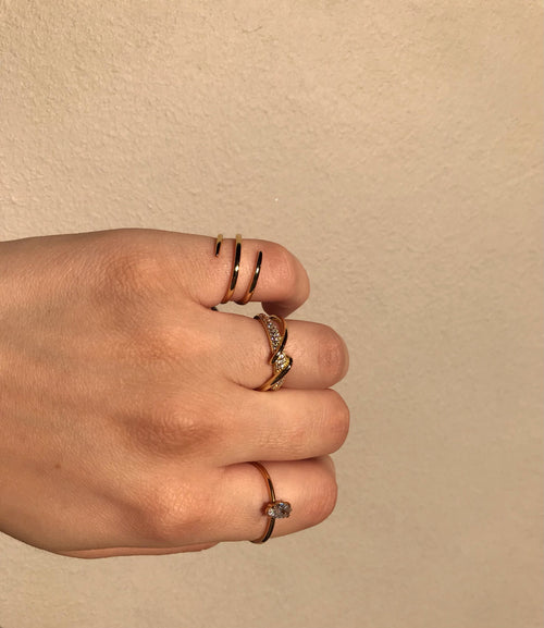 Anello aperto infinito